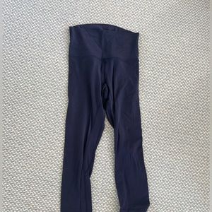 lululemon navy aligns
